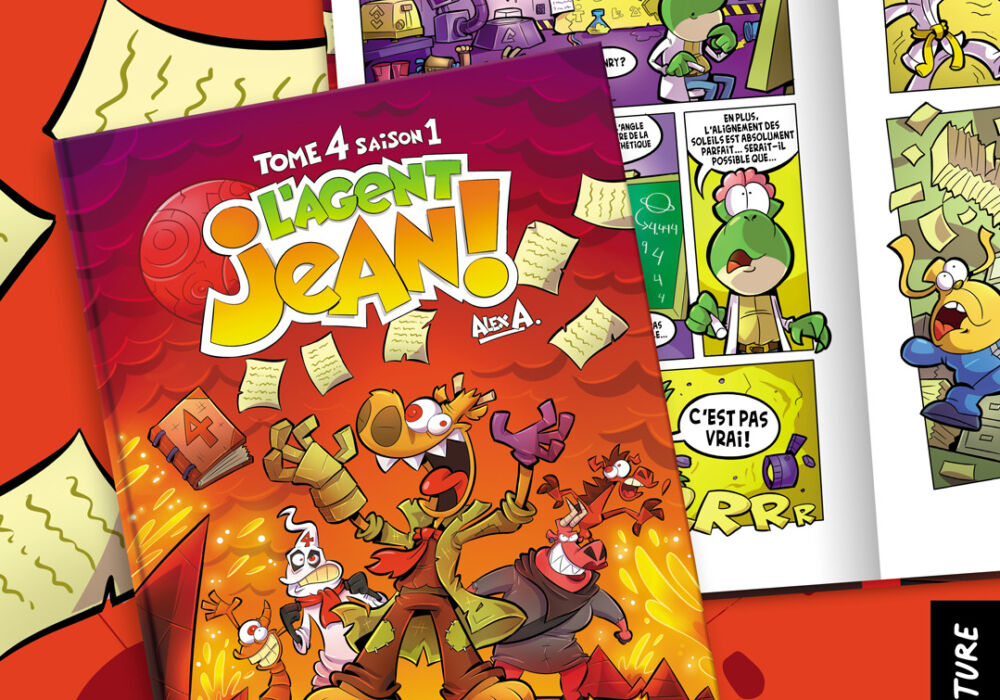 Un nouveau livre de L’Agent Jean dédié aux mégafans !
